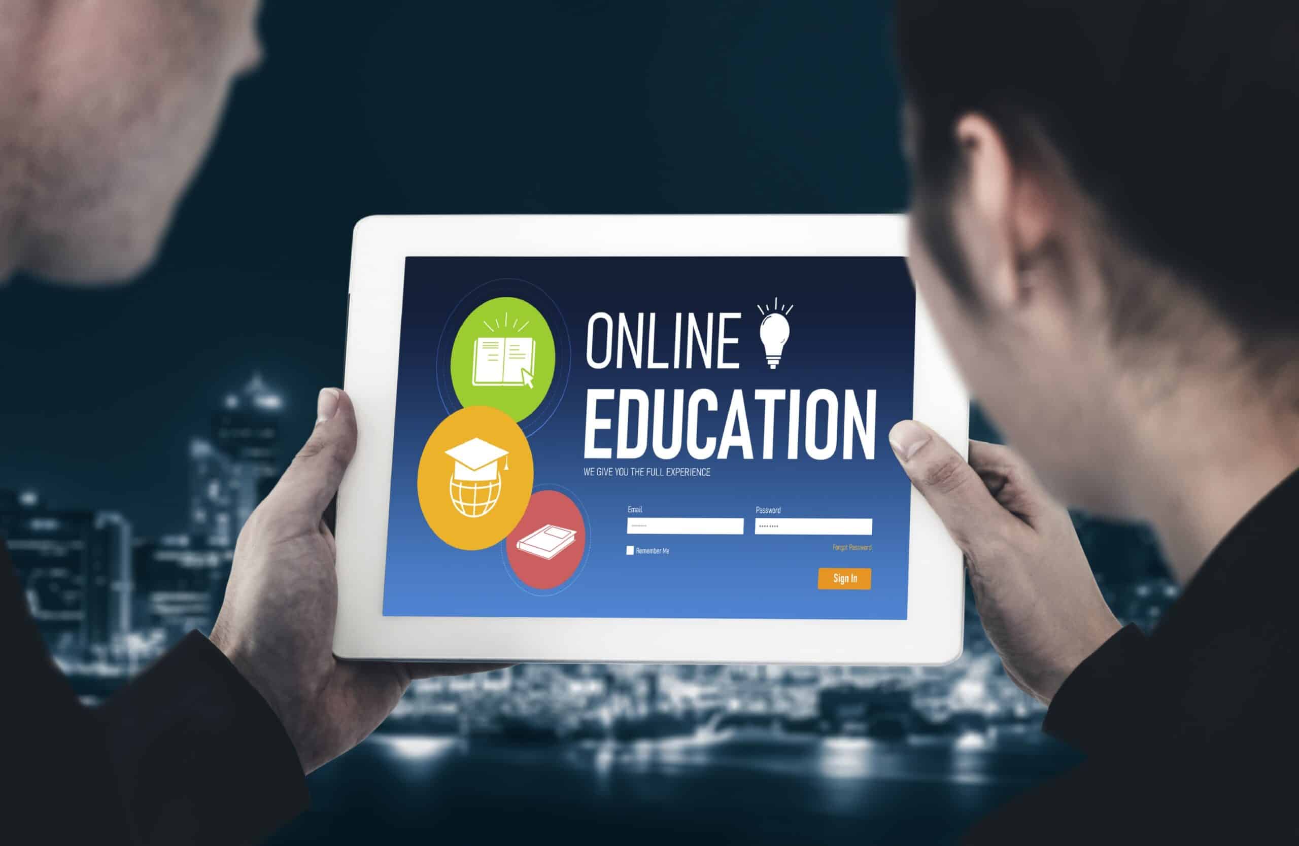 انشاء منصات تعليم الكتروني